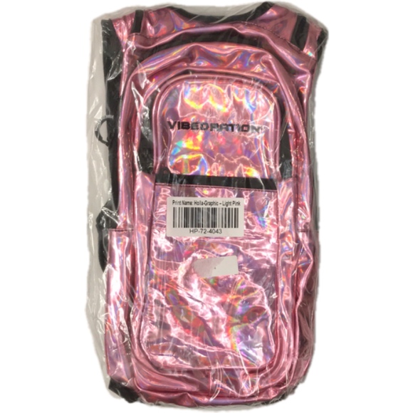 Vibedration Handbags - Vibedration 2 Liter VIP Holographic Water Pack Bag